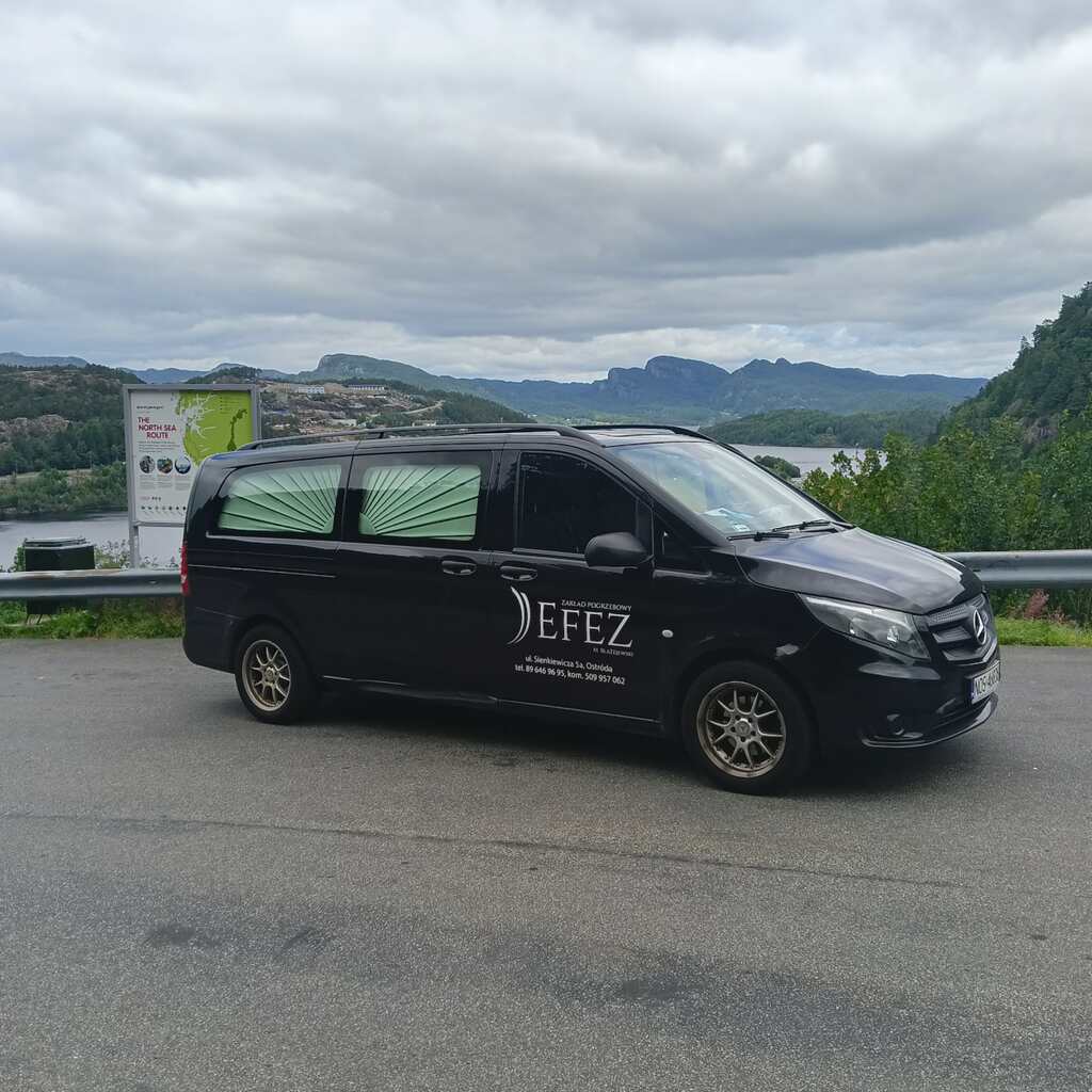 Transport zwłok z Norwegii