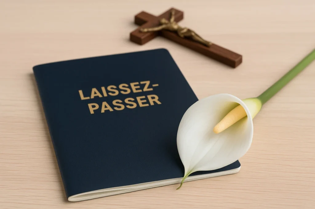 Laissez-passer for a corpse